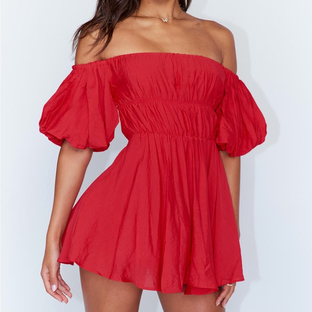 Princess Polly Halton Mini Dress Red